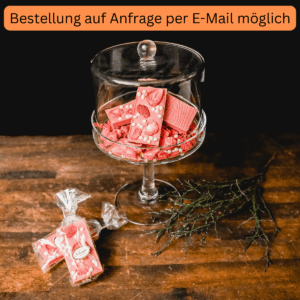 Schokoladentäfelchen „Ester Erdbeere“